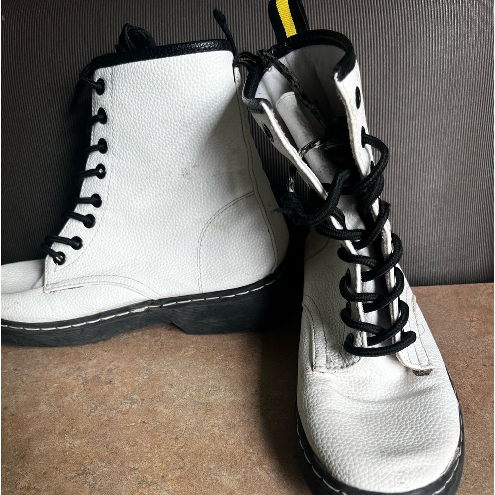 White boots